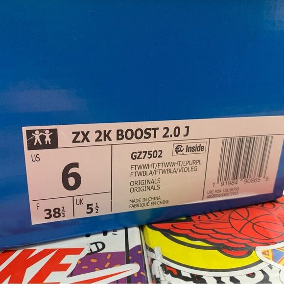 Adidas ZX 2K Boost 2.0 Multicolor 6Y / 7.5 Womens - Picture 15 of 15
